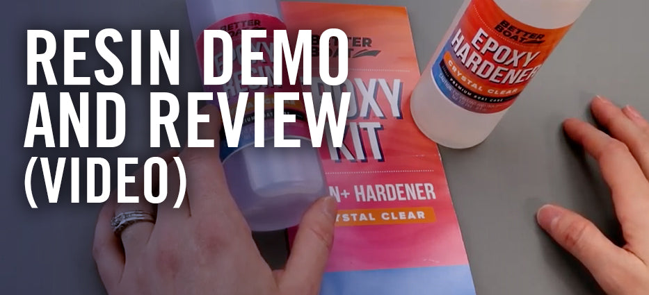 How to do casting with clear table top epoxy