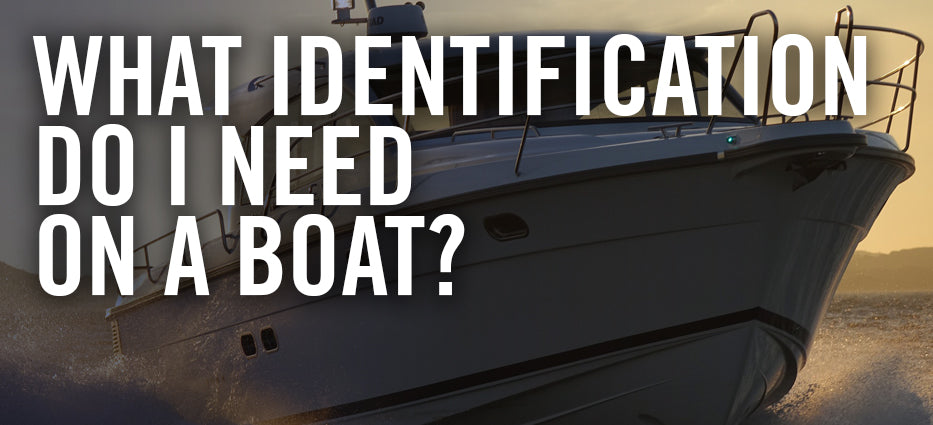 What identification docs do I need to carry when driving a boat