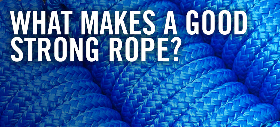 What is the best rope to tow, anchor or dock a boat