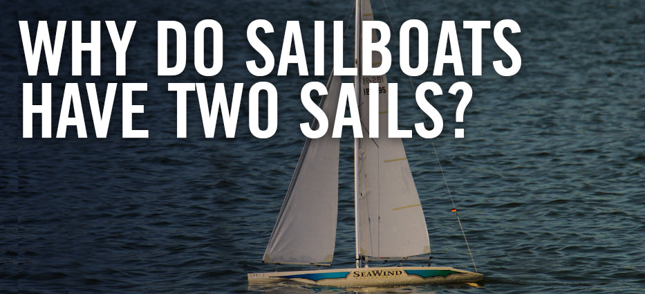 What do the 2 sails do on sailboat