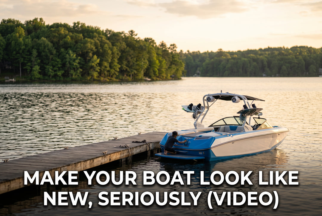 Make your Boat Look Like New, Seriously VIDEO - boating photo