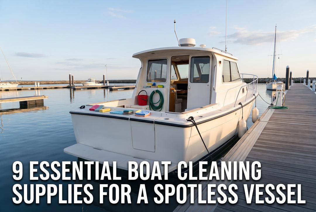 9 Non-Negotiable Boat Cleaning Supplies For a Spotless Vessel - boating photo