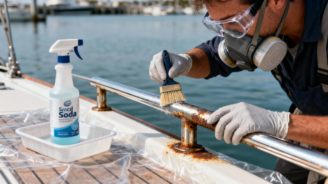 Safely Use Acid to Remove Rust From Your Boat