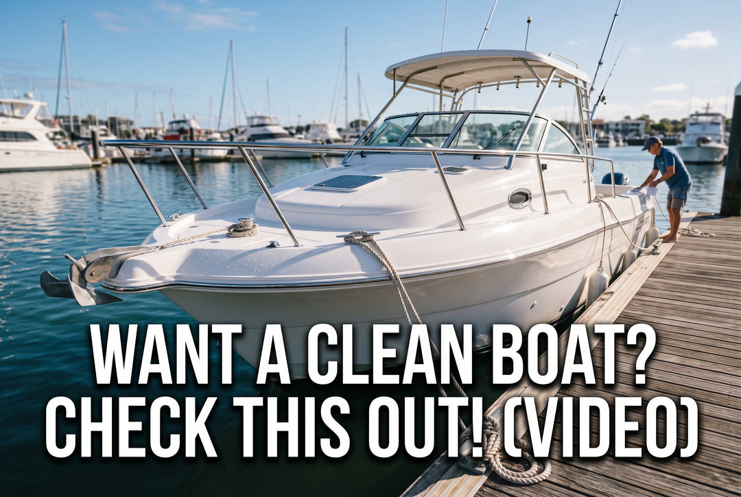 Want a Clean Boat Check this out VIDEO - boating photo