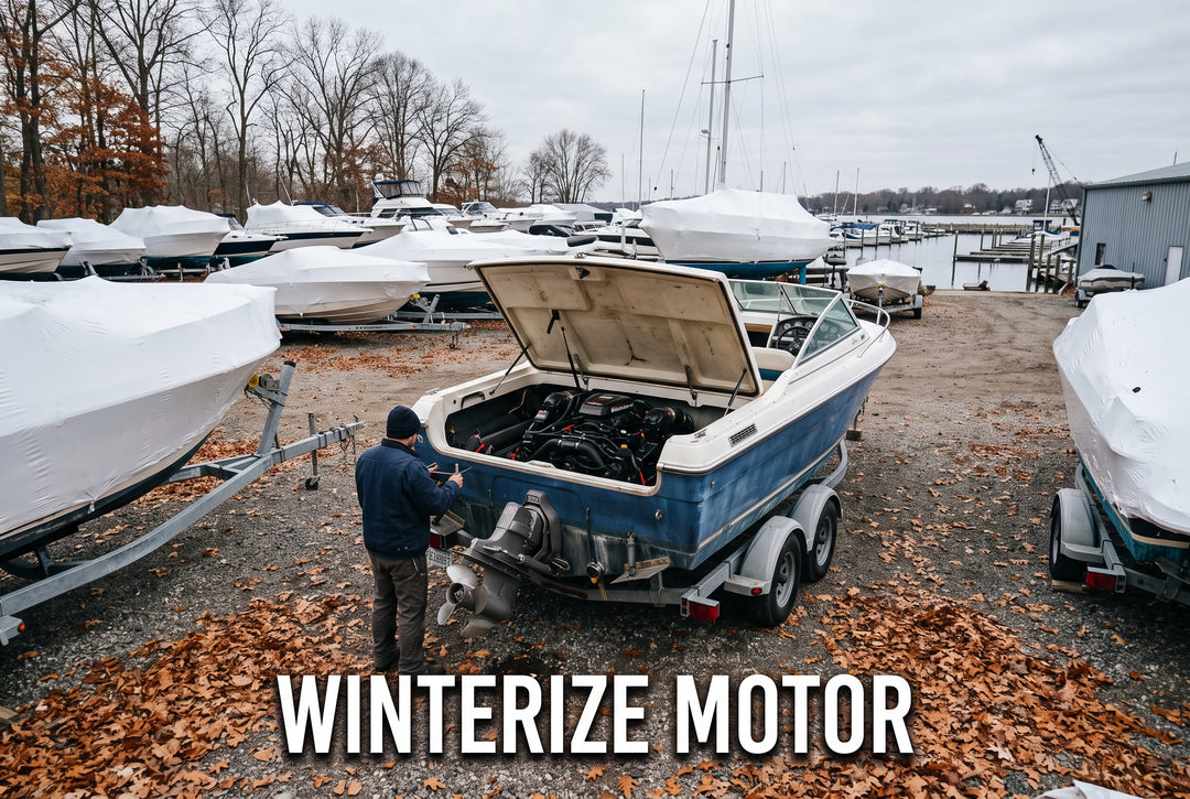 How to Winterize an Inboard Outboard Motor Easy Steps to Protect Your Boat - boating photo