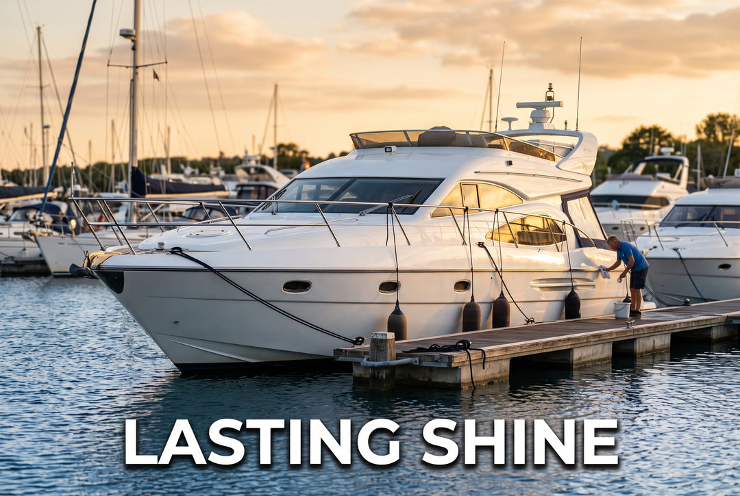 A Guide to Marine Wax and Polish for a Lasting Shine - boating photo