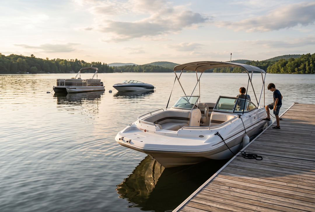 The Disadvantages of Deck Boats Compared to Pontoons and Runabouts - boating photo