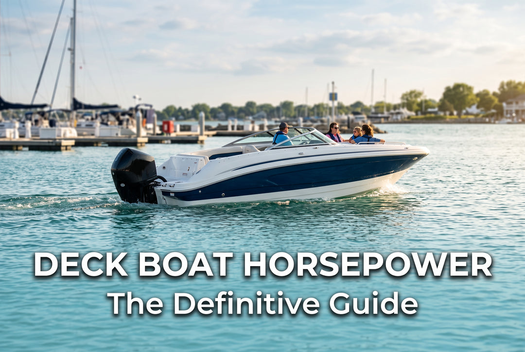 Deck Boat Horsepower The Definitive Guide With 15 Examples - boating photo