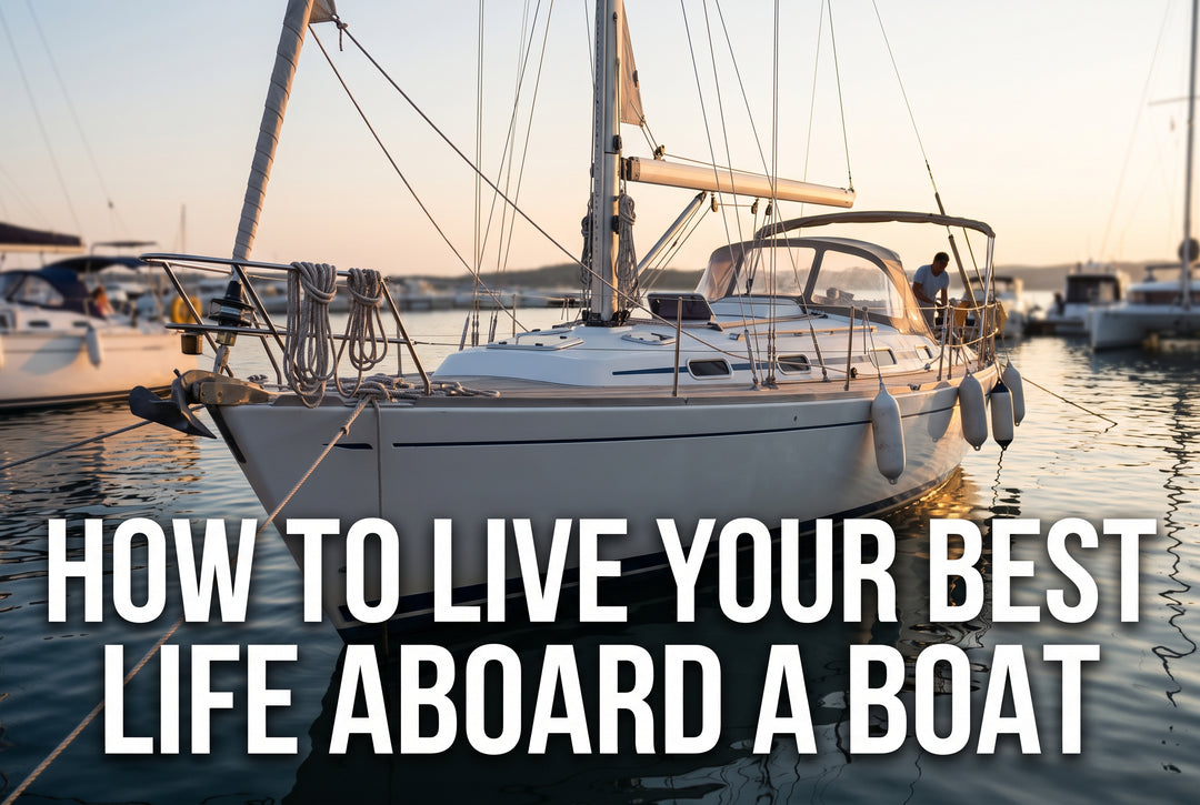 How to Stay Comfortable and Safe While Living Aboard a Boat - boating photo