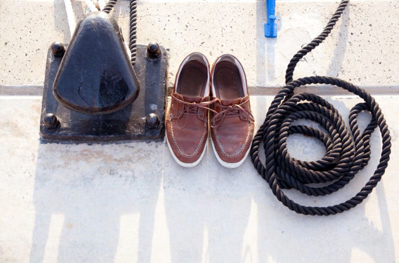 Shoes that store look like boats