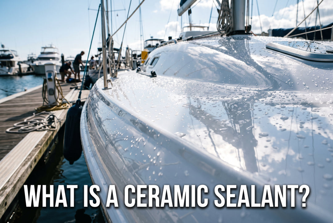What is a Ceramic Sealant - boating photo