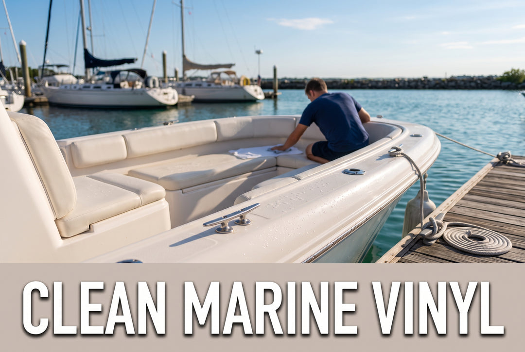 Clean Marine Vinyl The Definitive Guide - boating photo