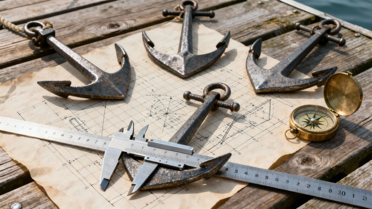 Your Guide to the Boat Anchor Size Chart Better Boat