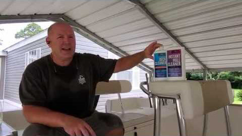 Using Better Boat Products to Clean A 2019 Bulls Bay 2000