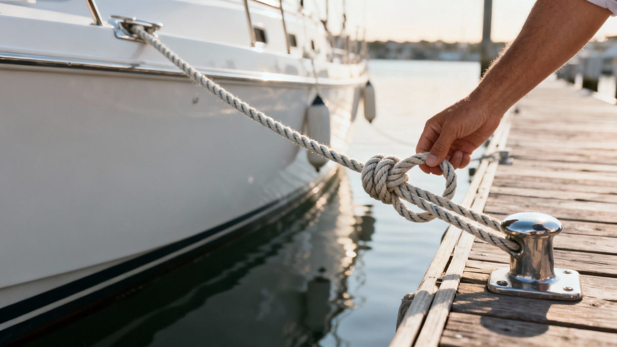 How to Use a Boat Spring Line for Perfect Docking – Better Boat