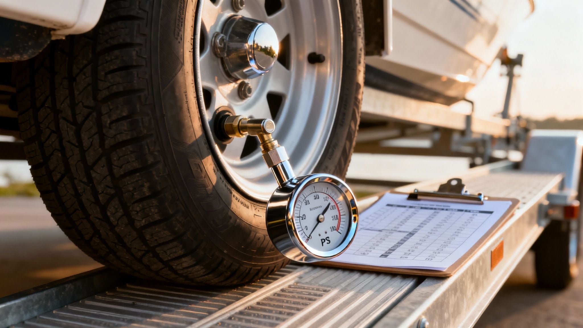 The Ultimate Boat Trailer Tire Pressure Chart and Guide Better Boat
