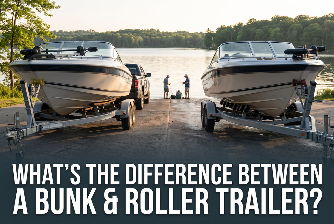 Bunk Trailer or Roller Trailer Whats the Difference - boating photo