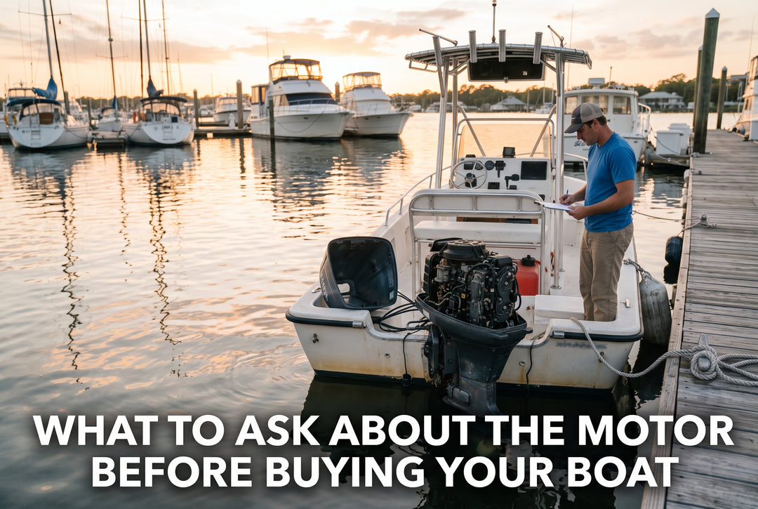 What to Ask About the Motor when Buying Your First Boat on a Budget PART IV - boating photo