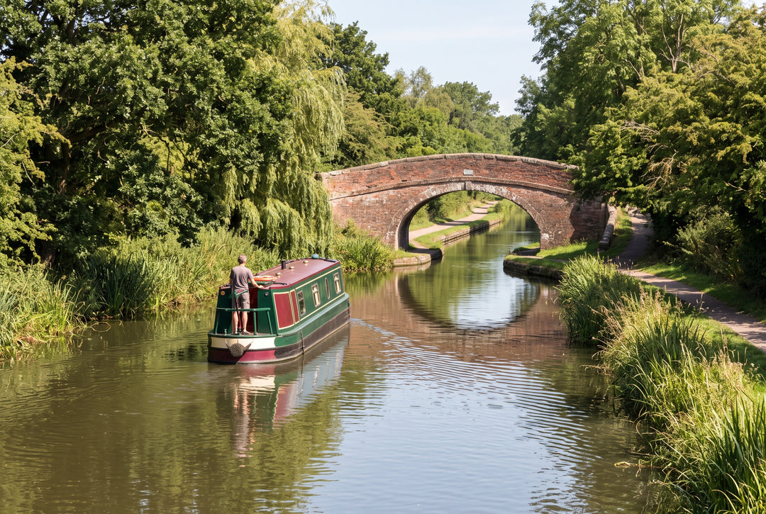 The Beginners Guide How to Drive a Narrowboat with Grace - boating photo