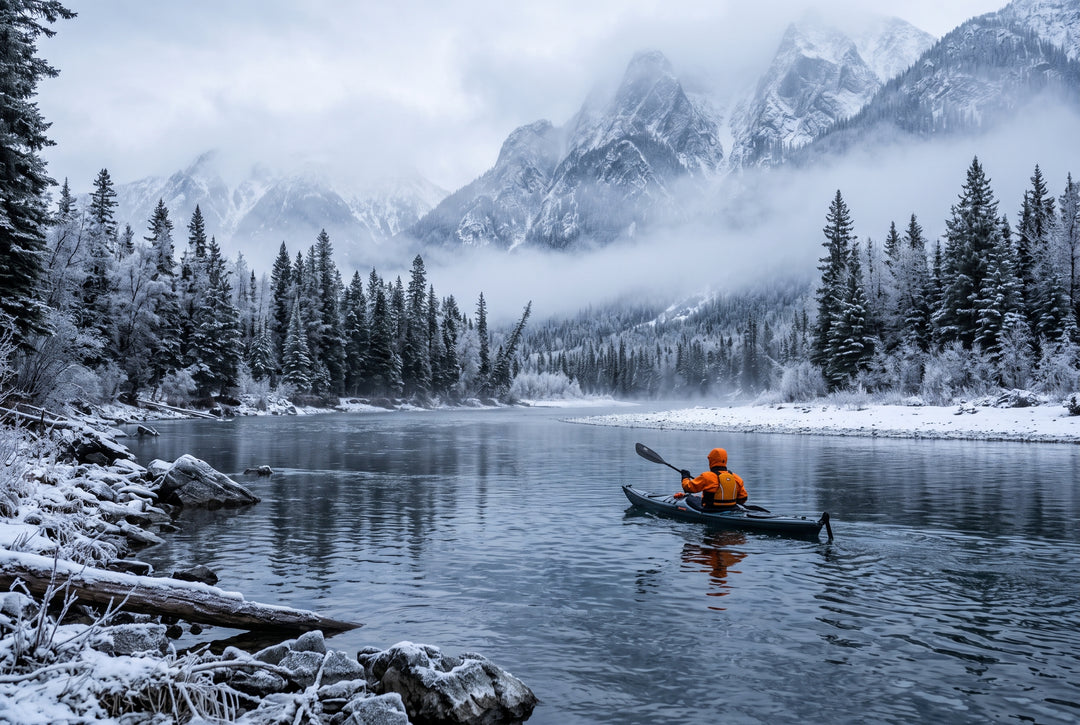 The Best Winter Kayak Clothing for Safety, Warmth and Comfort - boating photo