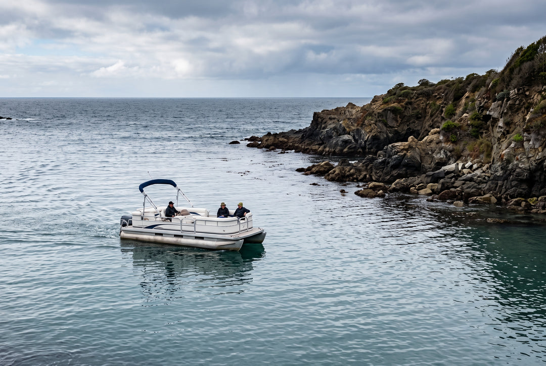 Pontoon Seaworthiness Can You Use a Pontoon Boat in the Ocean - scenic boating photo