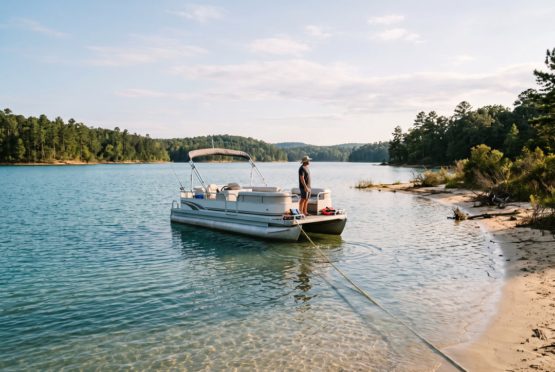 The 3 Best Pontoon Anchors for Any Condition - boating photo