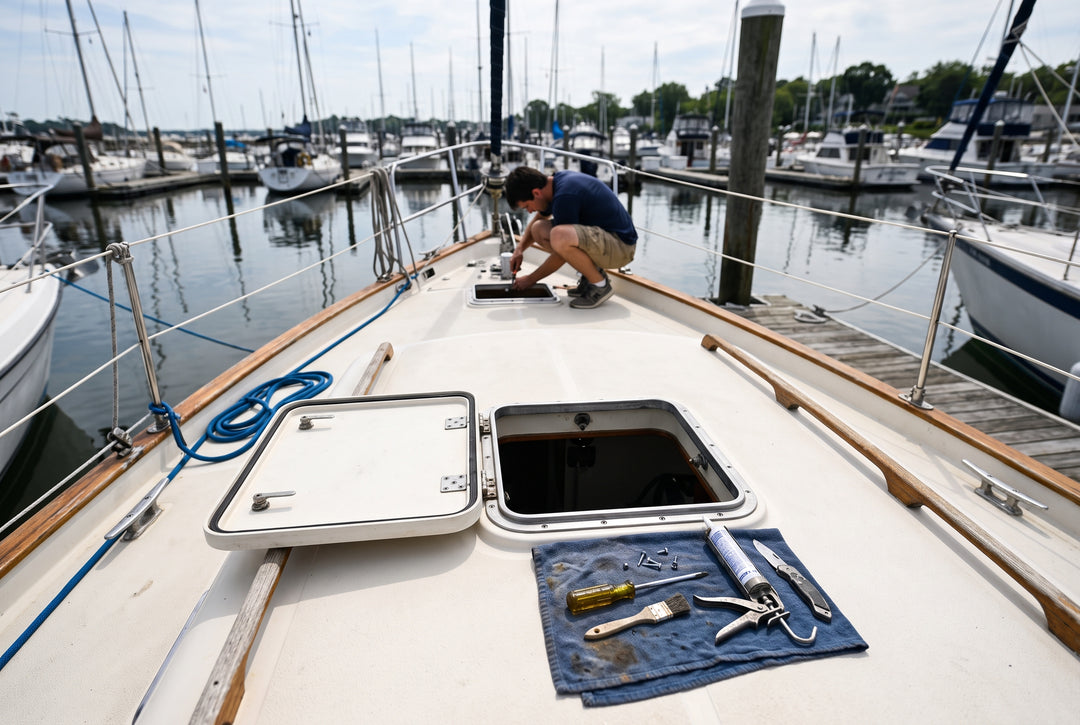 How to Rotate or Replace a Boat Hatch And Reasons You Should - boating photo