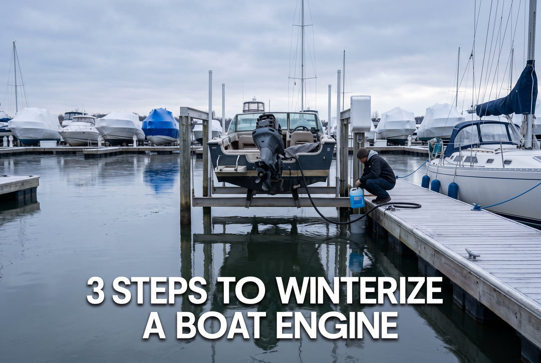 3 Steps To Winterize A Boat Engine - boating photo