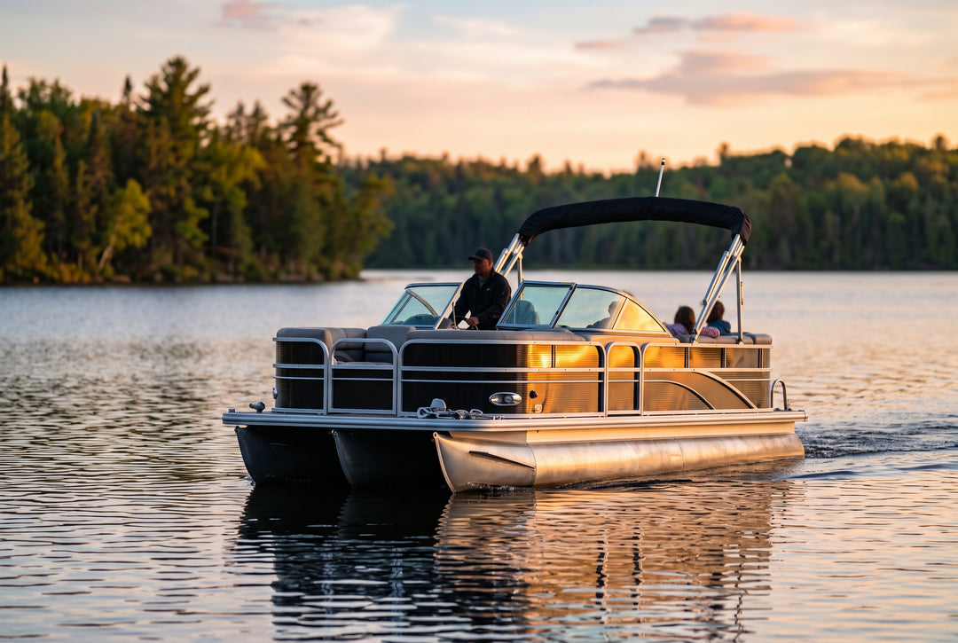 Pontoon Windshields How to Choose a Windshield, Rain Shield or Enclosure - boating photo