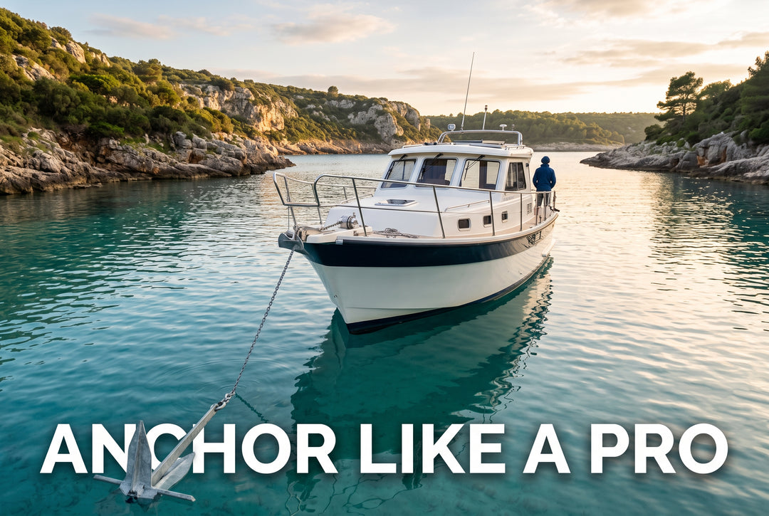 How to Anchor a Boat Like a Pro - boating photo