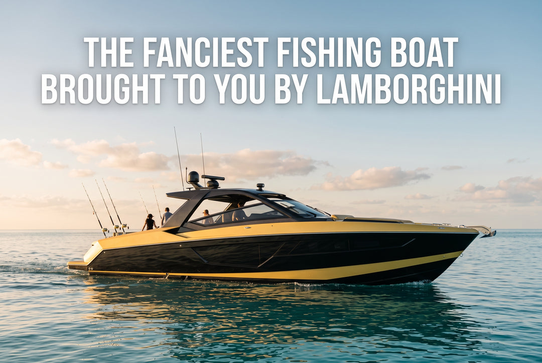 The Fanciest Fishing Boat By Lamborghini - boating photo