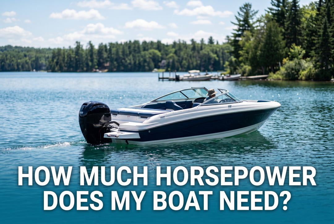 Lets Talk About Boat Engines How Much Horsepower Does my Boat Need - boating photo
