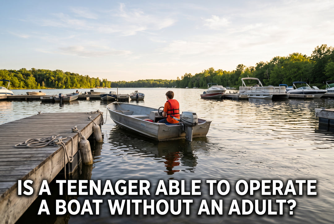 Is a Teenager Able To Operate A Boat Without an Adult - boating photo
