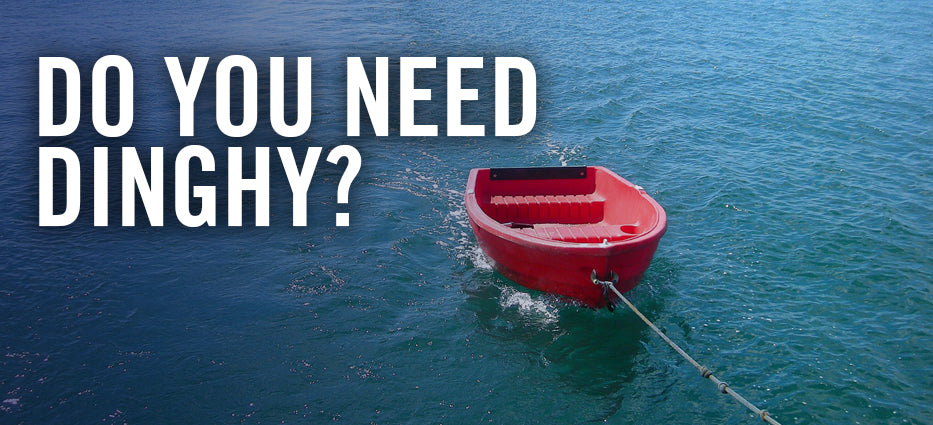 What size boat requires a dinghy