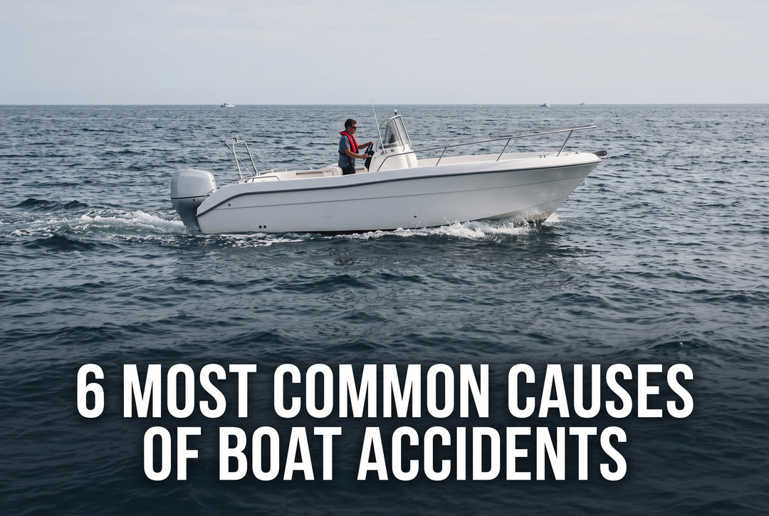 6 Most Common Causes of Boat Accidents - boating photo