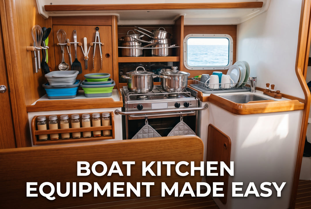 Essential Galley Gear Boat Kitchen Equipment Made Easy - boating photo