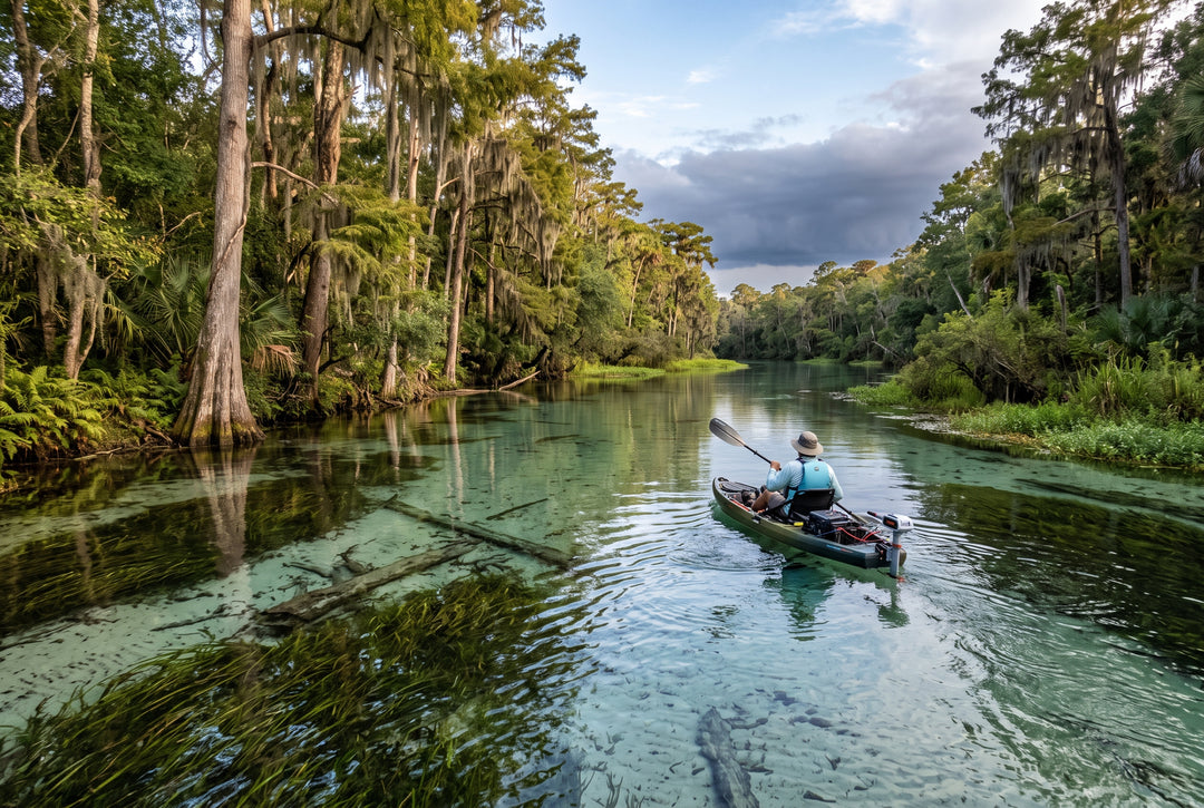 The 5 Best Kayak Trolling Motors to Replace Your Paddles - boating photo