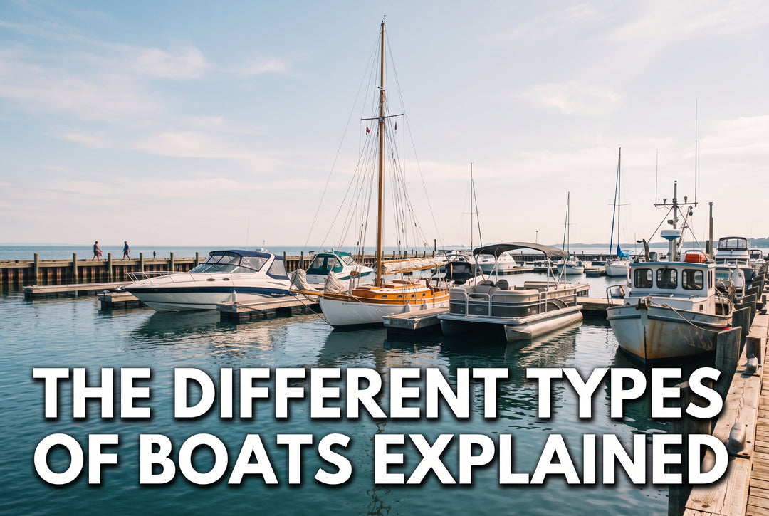 The Different Types of Boats Explained - boating photo
