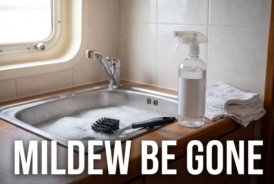 How to Remove Mildew Smell for Good - boating photo