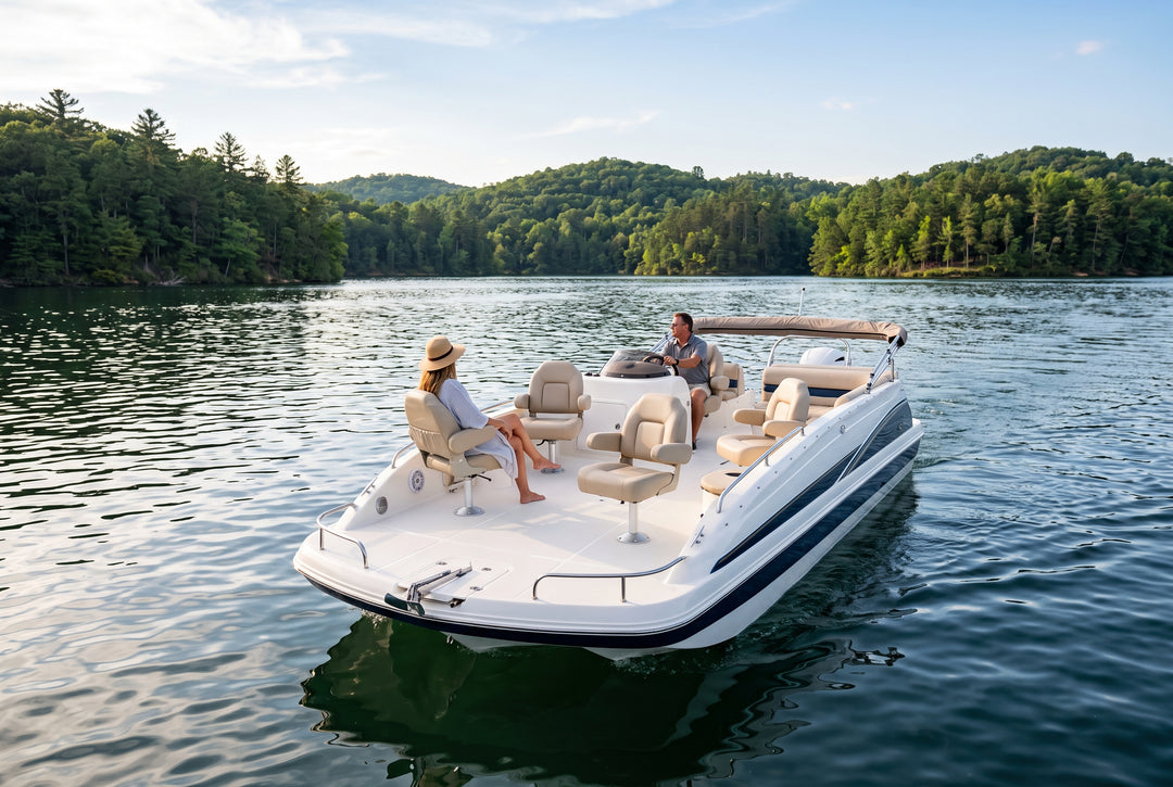 Take a Seat and Discover the Best Deck Boat Chairs Available - boating photo