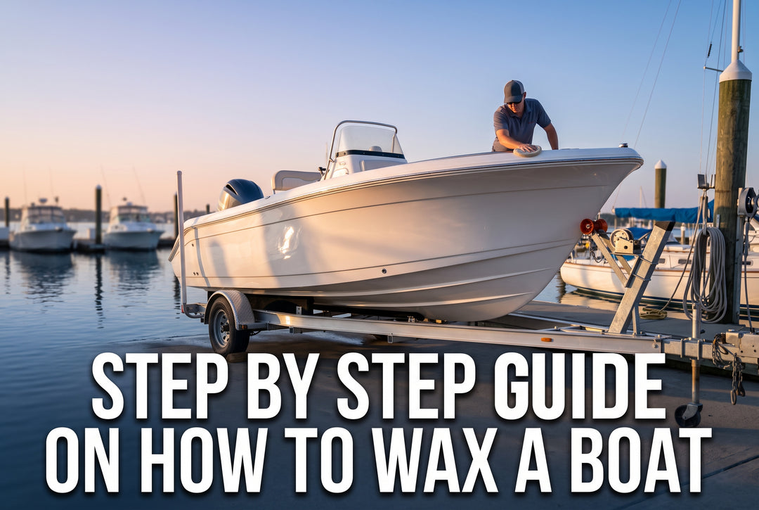 A Step by Step Guide on How to Wax a Boat - boating photo