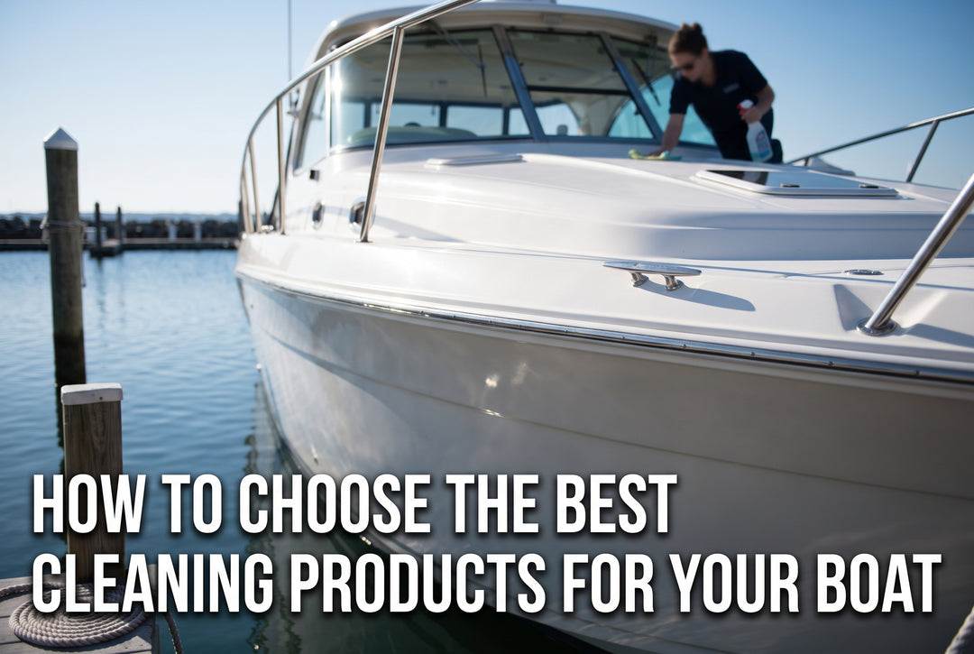 How to Choose the Best Cleaning Products for Your Boat - boating photo