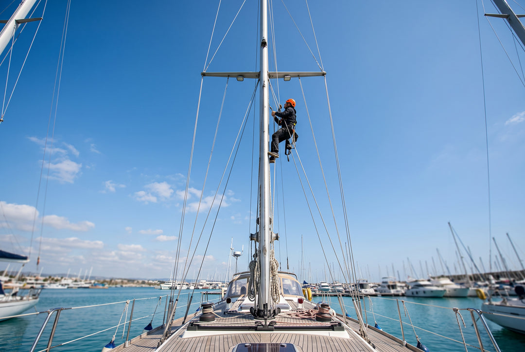 The Best Mast Climbers  Ropes to Ascend Like a Master - boating photo