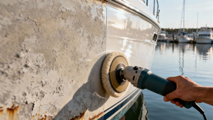 How to remove oxidation from boat: Restore its shine