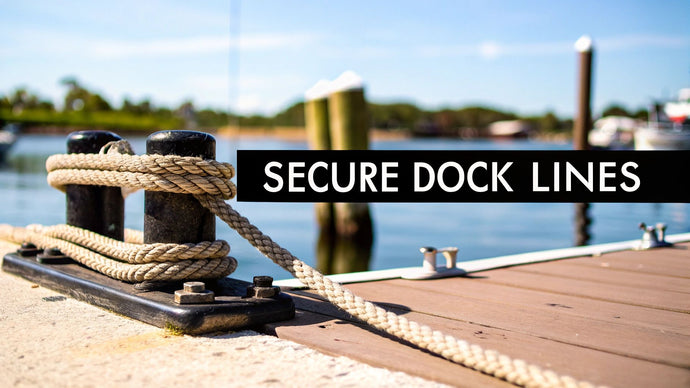 How to Tie Dock Lines Securely and Safely
