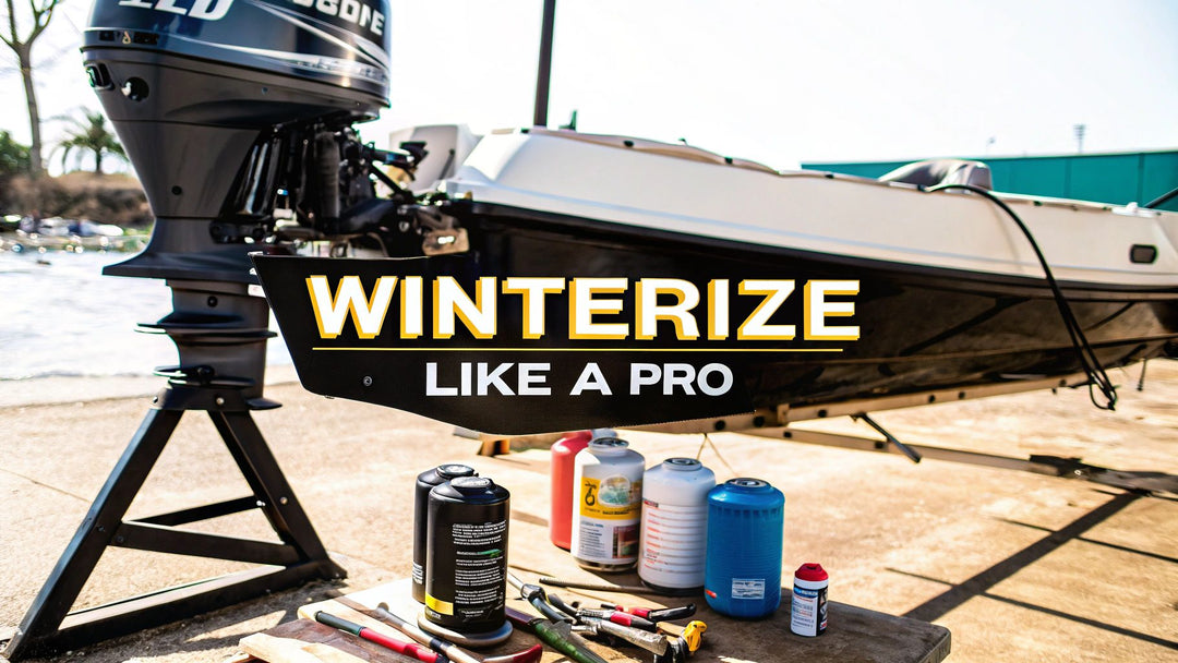 How to Winterize a Boat Motor Like a Pro