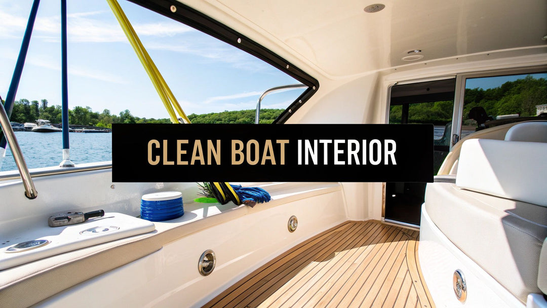 How to Clean a Boat Interior Like a Pro