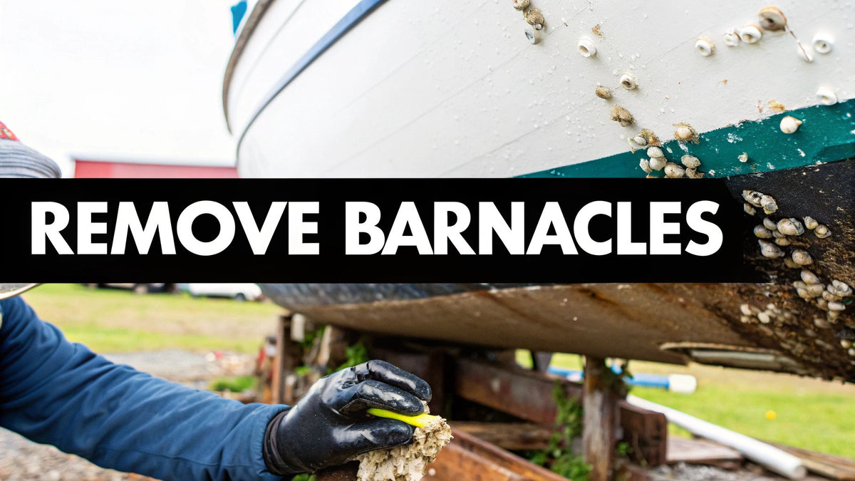 How to Remove Barnacles From Your Boat Hull – Better Boat
