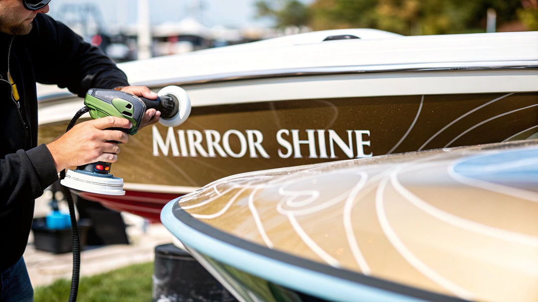 How to Polish Fiberglass to a Mirror Shine
