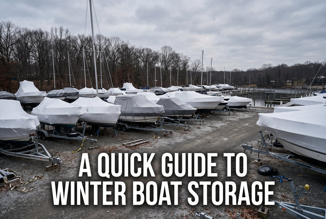 A Quick Guide to Winter Boat Storage - boating photo